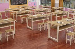 学生实木课桌椅子尺寸及图片说明